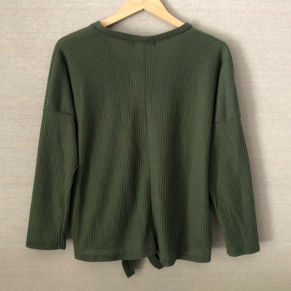 Caleigh & Clover NWT cozy waffle knit top - Picture 2 of 3